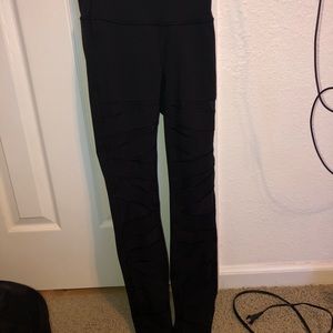 Lululemon Wunder Under Pant (High rise) Tech mesh